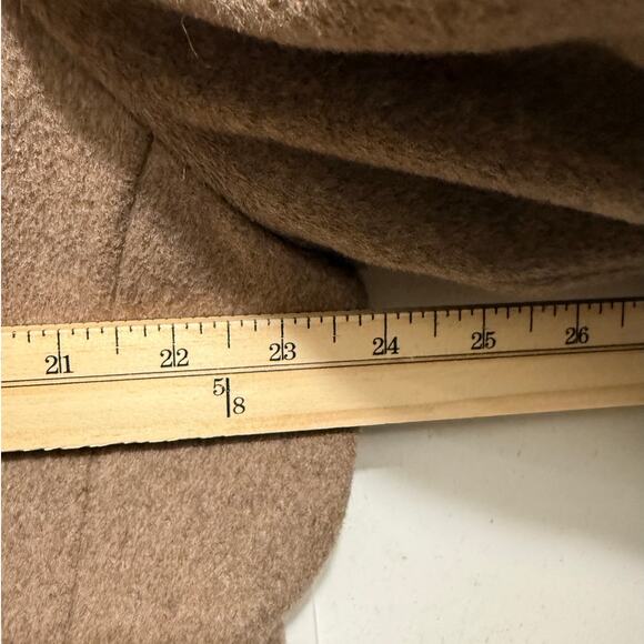 Calvin Klein Wool Cashmere Blend Peacoat Women’s XL Classic Button Coat in Oat - Picture 11 of 15